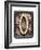 Metal Button Alphabet Letter O-donatas1205-Framed Premium Giclee Print