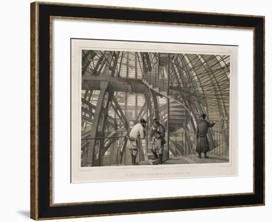Metal Construction Inside of the Cathedral, 1845-Auguste de Montferrand-Framed Giclee Print