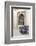 Metal filigree window and cart-Natalie Tepper-Framed Photo