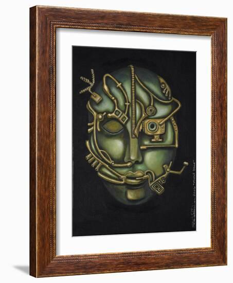 Metal Head-Leah Saulnier-Framed Giclee Print