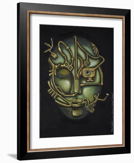 Metal Head-Leah Saulnier-Framed Giclee Print