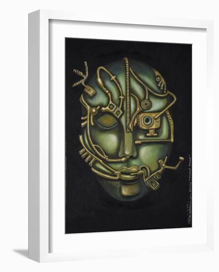 Metal Head-Leah Saulnier-Framed Giclee Print