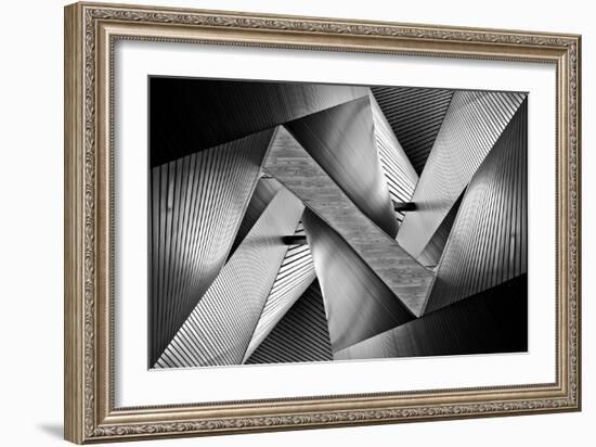 Metal Origami-Koji Tajima-Framed Giclee Print