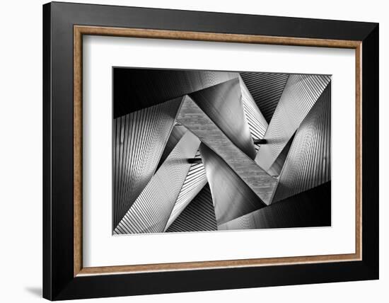 Metal Origami-Koji Tajima-Framed Photographic Print