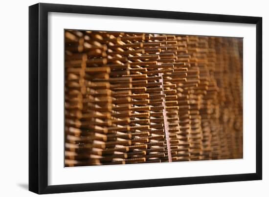 Metal Rods, Construction Detail, UK-David Barbour-Framed Photo