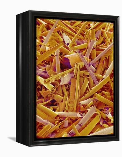 Metal Shavings-Micro Discovery-Framed Premier Image Canvas