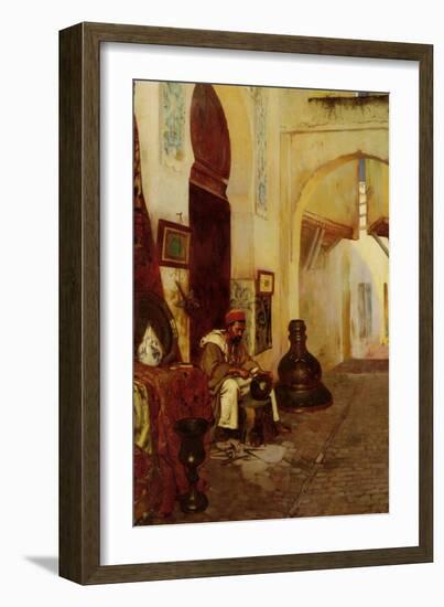 Metal Workers-Rudolph Ernst-Framed Art Print