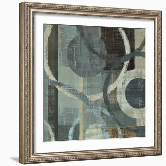 Metalic Tranquility II-null-Framed Art Print