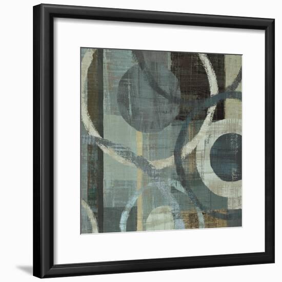 Metalic Tranquility II-null-Framed Art Print