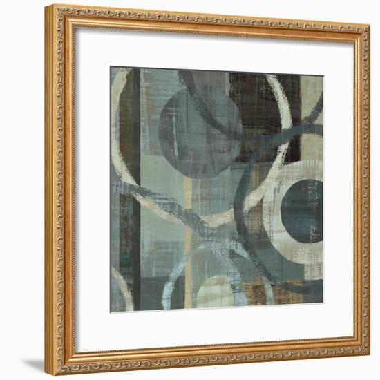 Metalic Tranquility II-null-Framed Art Print