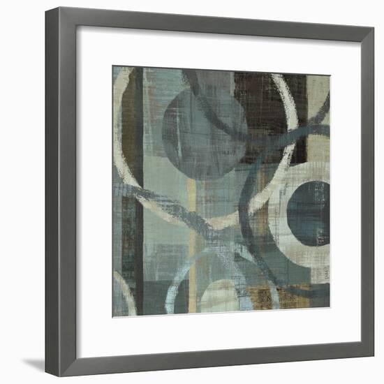 Metalic Tranquility II-null-Framed Art Print