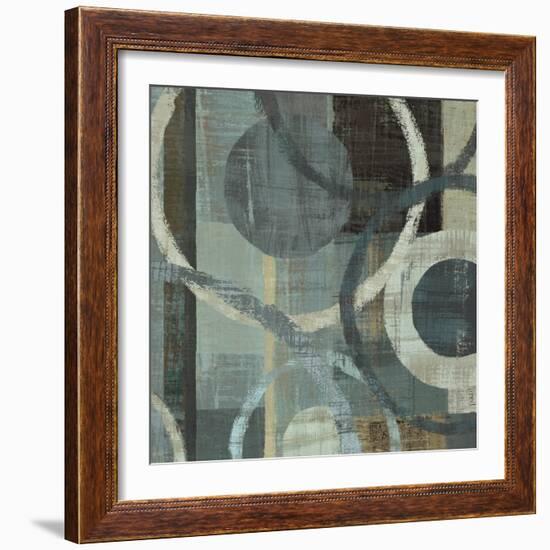 Metalic Tranquility II-null-Framed Art Print