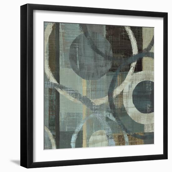 Metalic Tranquility II-null-Framed Art Print