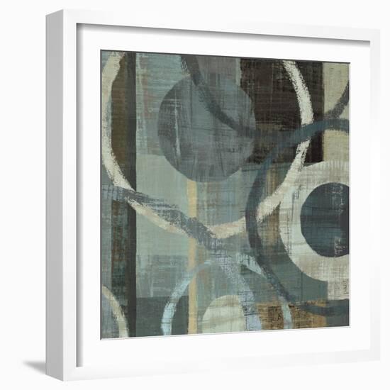 Metalic Tranquility II-null-Framed Art Print