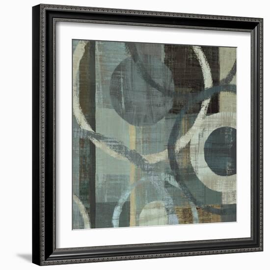 Metalic Tranquility II-null-Framed Art Print