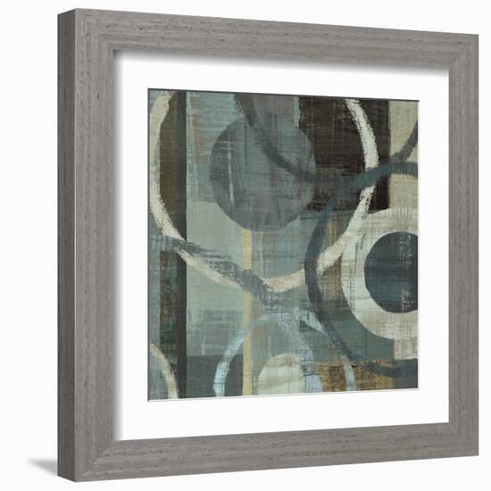 Metalic Tranquility II-null-Framed Art Print