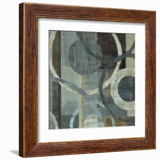 Metalic Tranquility II-null-Framed Art Print