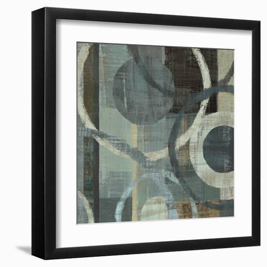 Metalic Tranquility II-null-Framed Art Print