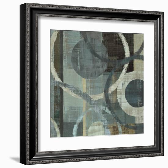 Metalic Tranquility II-null-Framed Art Print