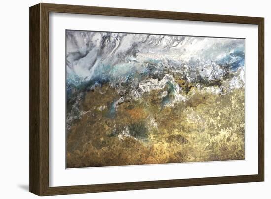 Metalicos y Texturas II-Leticia Herrera-Framed Art Print