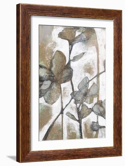 Metallic Garden I-Jennifer Goldberger-Framed Art Print