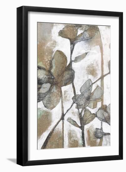 Metallic Garden I-Jennifer Goldberger-Framed Art Print