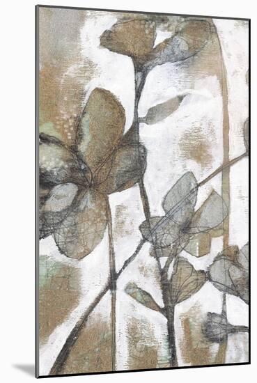 Metallic Garden I-Jennifer Goldberger-Mounted Art Print