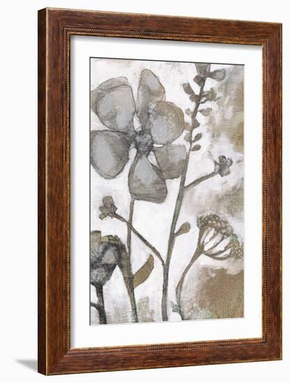 Metallic Garden II-Jennifer Goldberger-Framed Art Print