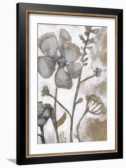 Metallic Garden II-Jennifer Goldberger-Framed Art Print