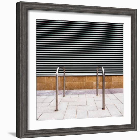 Metallic Material on the Street-Craig Roberts-Framed Photographic Print