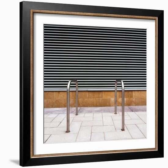 Metallic Material on the Street-Craig Roberts-Framed Photographic Print