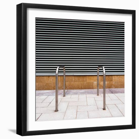 Metallic Material on the Street-Craig Roberts-Framed Photographic Print