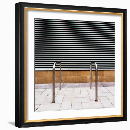 Metallic Material on the Street-Craig Roberts-Framed Photographic Print