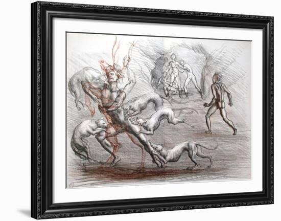 Metamorfosi di Ovidio 01-Marcello Tommasi-Framed Collectable Print