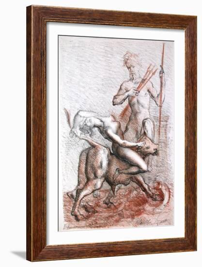 Metamorfosi di Ovidio 05-Marcello Tommasi-Framed Collectable Print