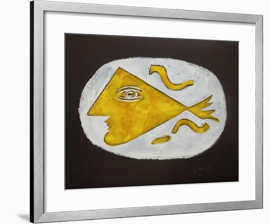 Métamorphoses 01-Georges Braque-Framed Premium Edition