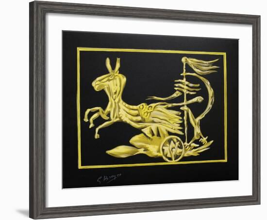 Métamorphoses 10-Georges Braque-Framed Premium Edition