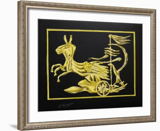 Métamorphoses 10-Georges Braque-Framed Premium Edition