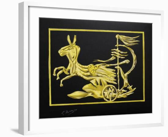 Métamorphoses 10-Georges Braque-Framed Premium Edition