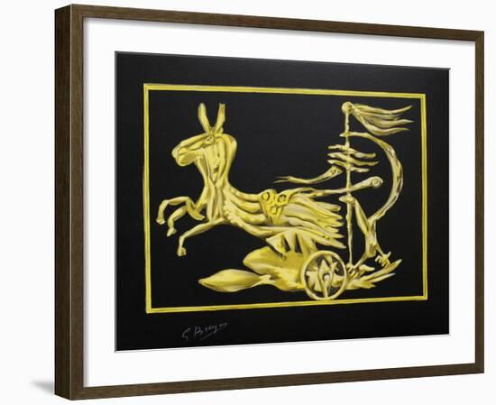 Métamorphoses 10-Georges Braque-Framed Premium Edition