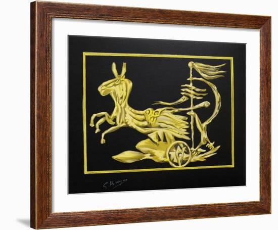 Métamorphoses 10-Georges Braque-Framed Premium Edition