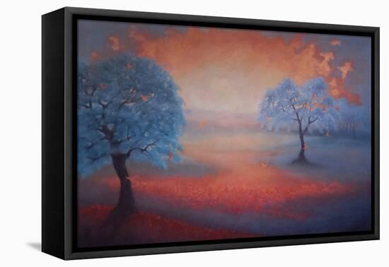 Metamorphosis, 2021, (Oil on Canvas)Landscape-Lee Campbell-Framed Premier Image Canvas