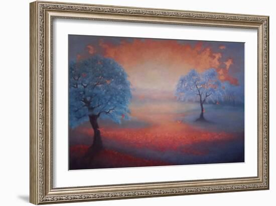 Metamorphosis, 2021, (Oil on Canvas)Landscape-Lee Campbell-Framed Giclee Print