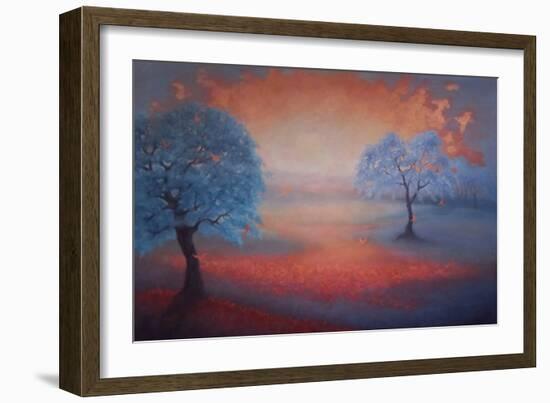 Metamorphosis, 2021, (Oil on Canvas)Landscape-Lee Campbell-Framed Giclee Print