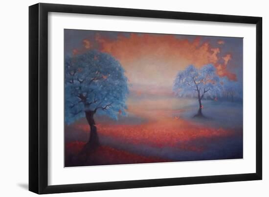 Metamorphosis, 2021, (Oil on Canvas)Landscape-Lee Campbell-Framed Giclee Print