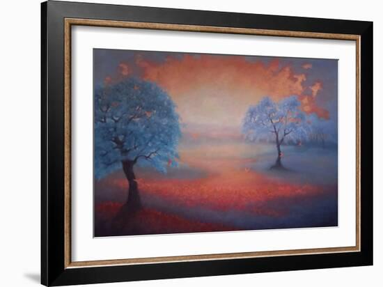 Metamorphosis, 2021, (Oil on Canvas)Landscape-Lee Campbell-Framed Giclee Print