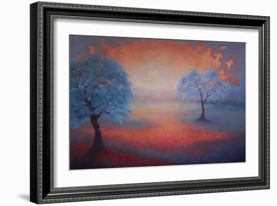 Metamorphosis, 2021, (Oil on Canvas)Landscape-Lee Campbell-Framed Giclee Print