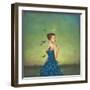 Metamorphosis in Blue-Duy Huynh-Framed Art Print