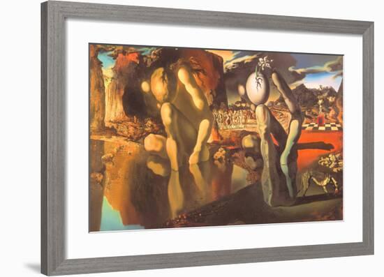 Metamorphosis of Narcissus, 1937-Salvador Dalí-Framed Art Print