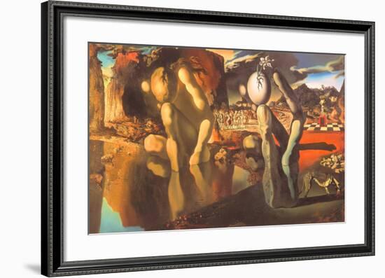 Metamorphosis of Narcissus, 1937-Salvador Dalí-Framed Art Print